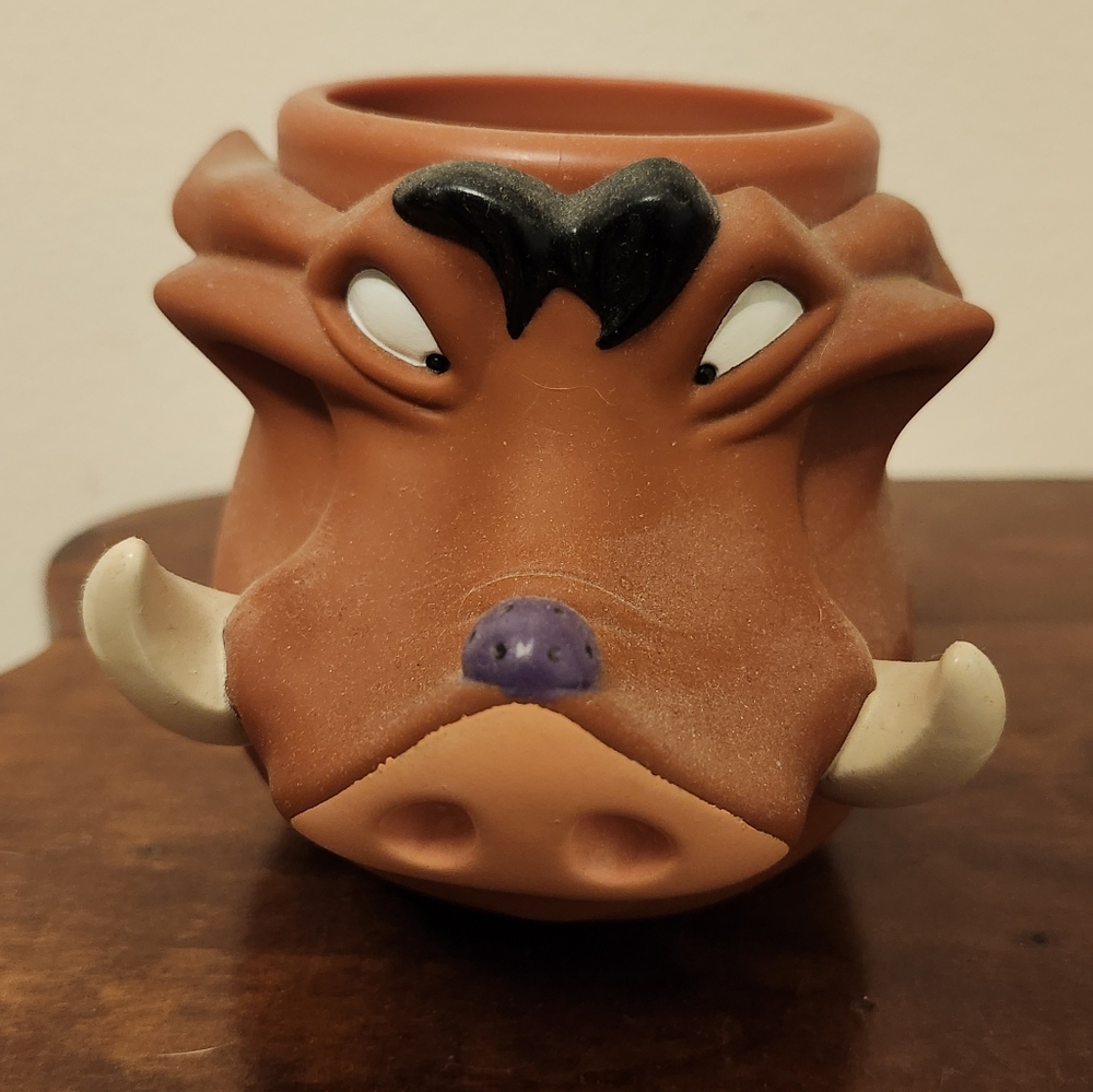 Applause Pumba The Lion King Warthog Character Mug New